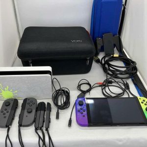Nintendo Switch Oled Splatoon 3 tất cả như hình. - Hình ảnh 7