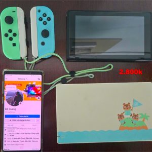 Nintendo switch v2 animal crossing ( thân, joycon, dock) - Ảnh 8