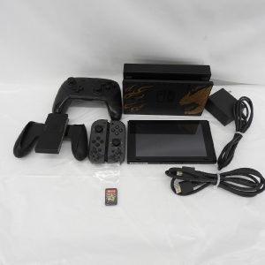 Nintendo switch v2 monster hunter rise + pk zin