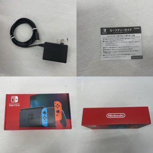 Nintendo switch v2 full box ( neon )